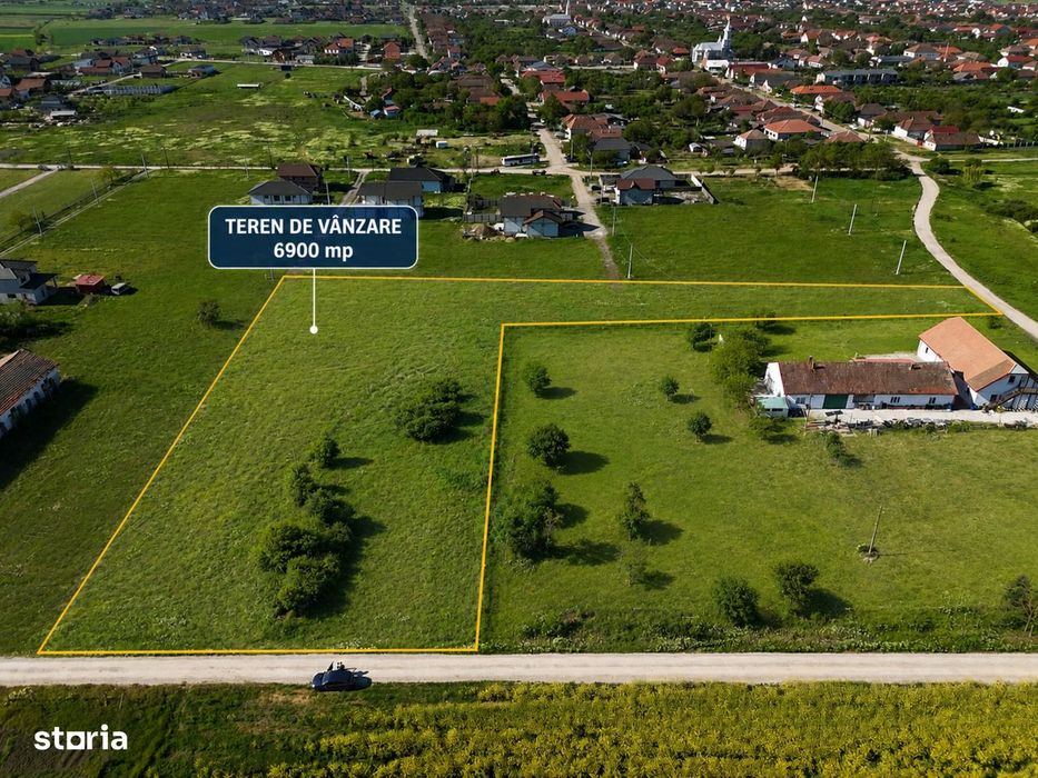 Teren intravilan 6.900 mp–Livada,jud.Arad–ideal investiție / parcelare