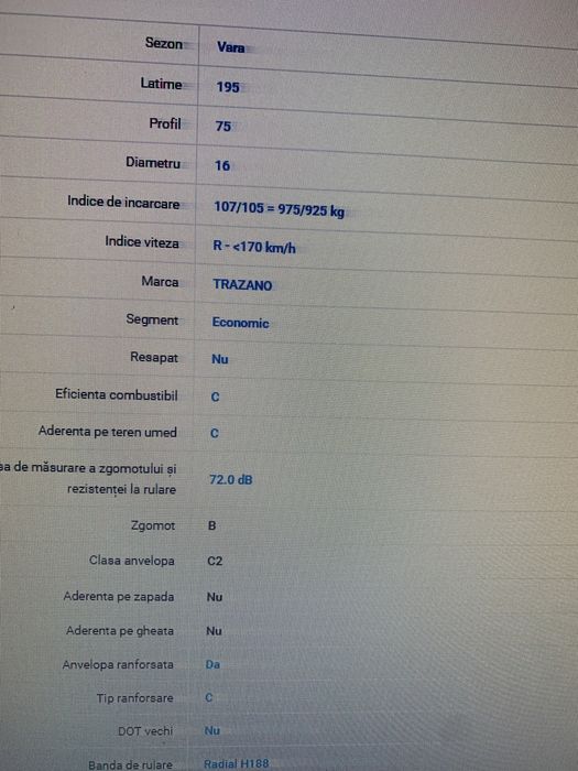 Cauciucuri Anvelope pentru Iveco Daily Sprinter Crafter Mascot Master