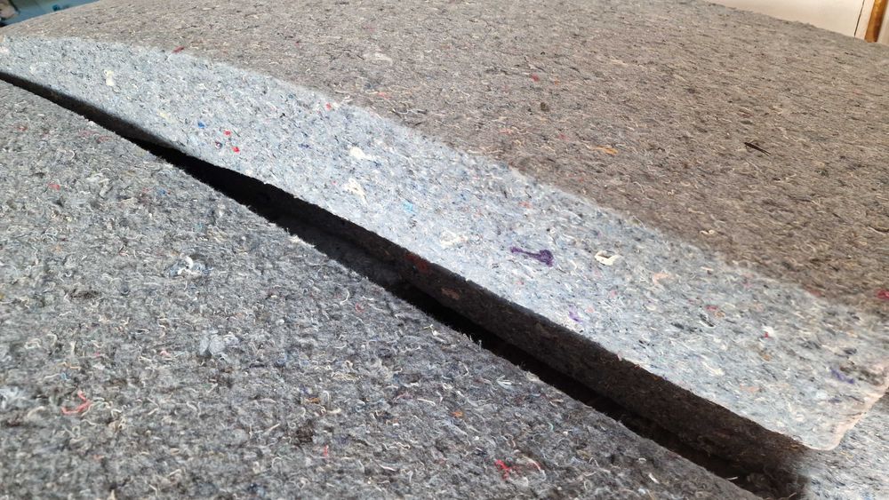 Termoizolatie ecologica din bumbac reciclat - ECO izolatie - 60x120 cm