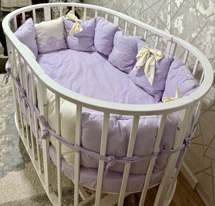 Манеж с матрасом