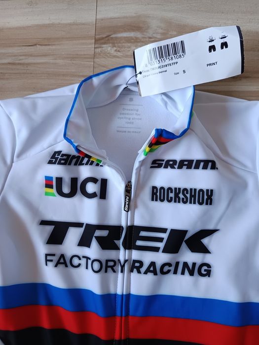 Оригинален вело гащеризон Santini Trek Factory Racing World Champion