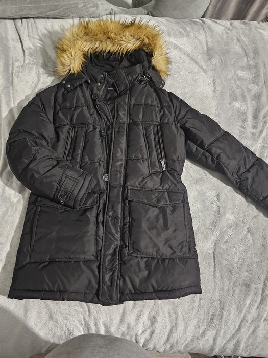 Мъжка парка / дебело пухено яке Zara