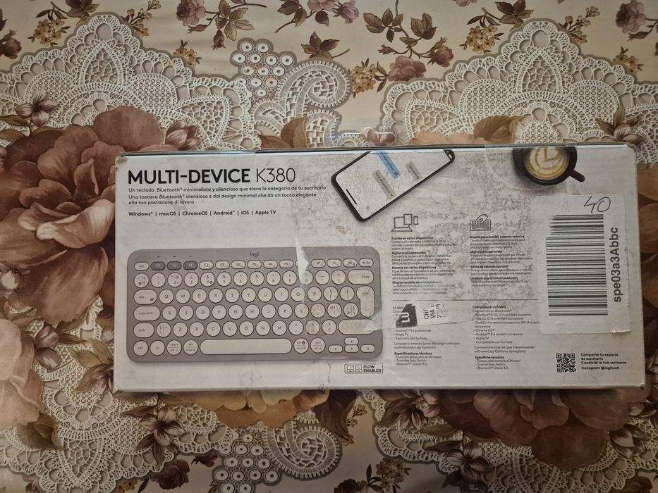 Tastatura Logitech multi device K-380