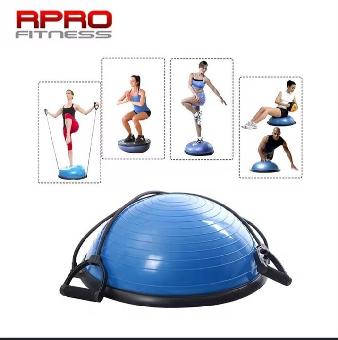 Фитнес полусфера Баланс платформа Балансировочная подушка