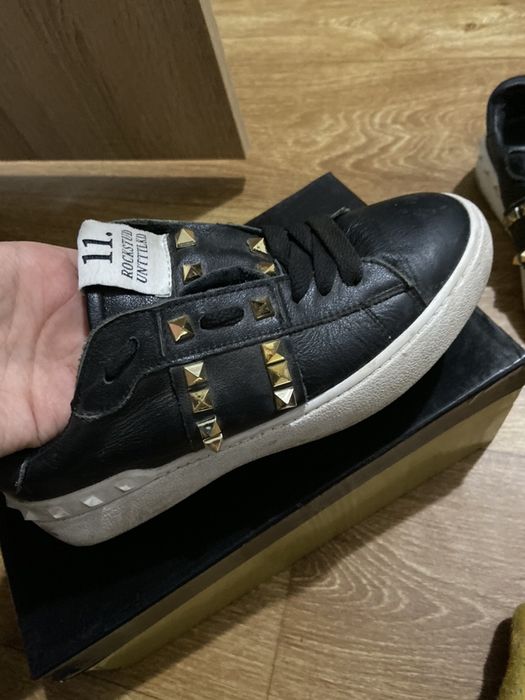 Продам кожанные кеды ботинки