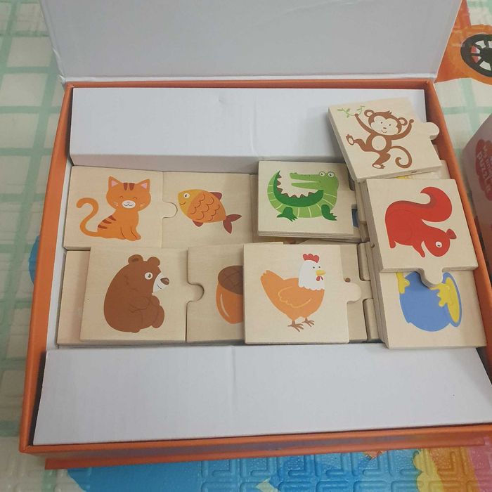 Образователни дървени пъзели и книжки, Точната книжка , Цветовете