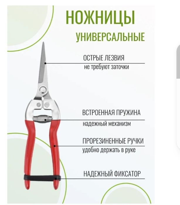 Садовые инструменты.