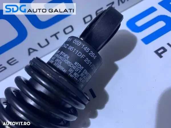 Suport Rola Intinzatoare Curea Alternator cu Telescop Amortizor Audi A6 C5 2.5TDI V6 1998 - 2005 Cod 059145283A