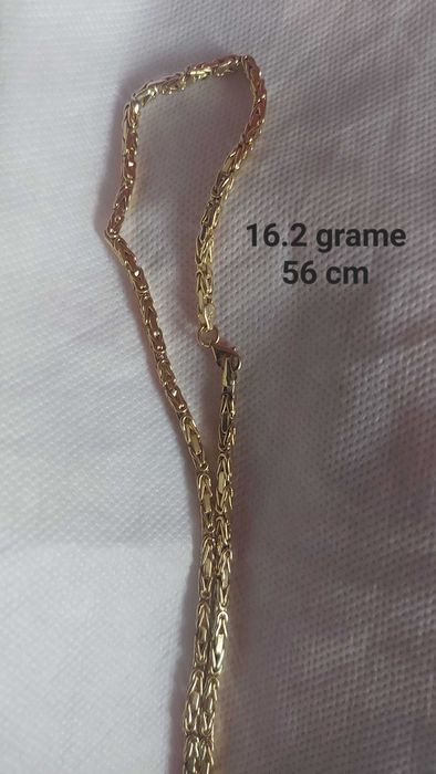 Lant, bratara si inel aur 14k