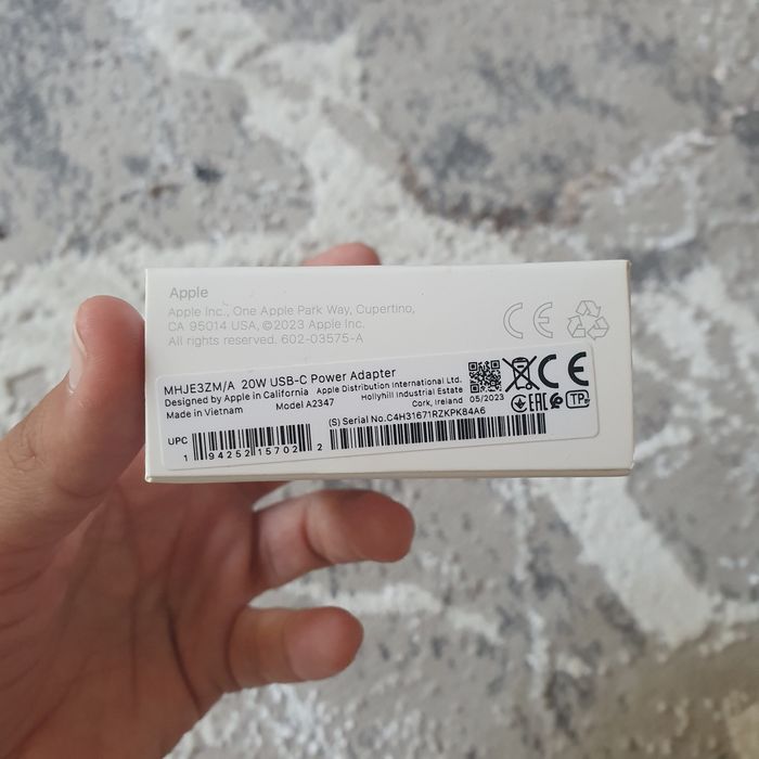 Адаптер для айфона 20W оргинал