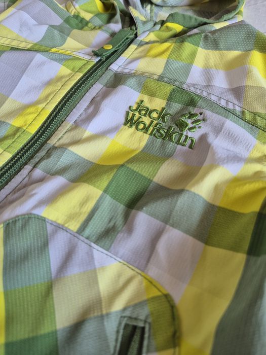 Geaca de primavara toamna copii jack wolfskin 104 flexshield softshell