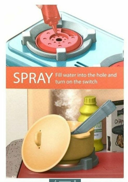 Детская игровая кухня набор. Даставка бесплатная.