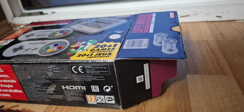 Joc tv consola super nintendo mini snes HDMI 21 jocuri cutie fullbox