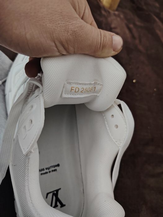 Adidași Louis Vuitton Full-White