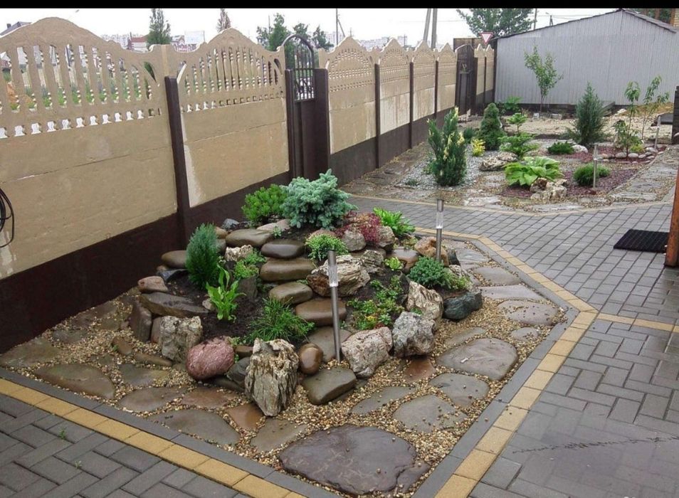 Ландшафт   газон озеленение