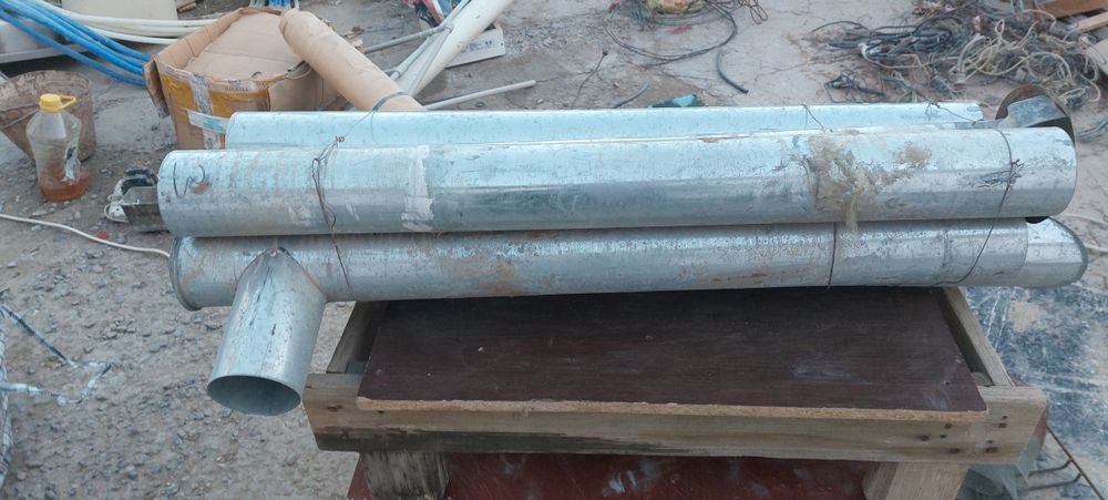 Труба оцинкованная дымоход