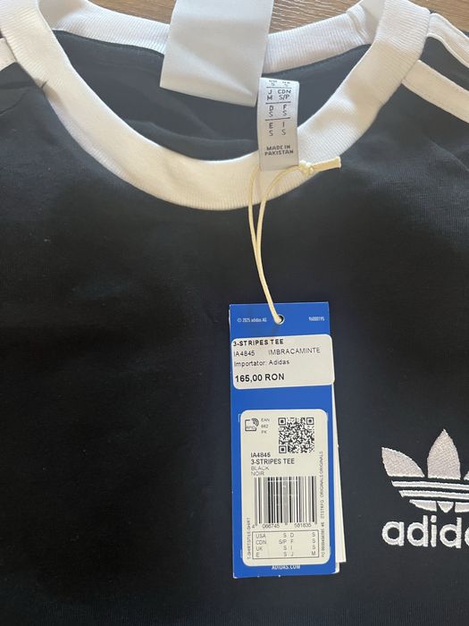 Vand tricou adidas nou cu eticheta