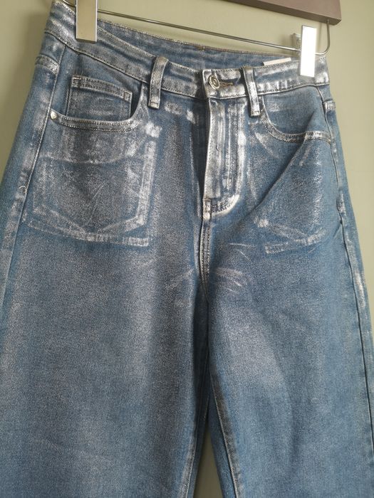 Модерни дамски дънки, размер 26