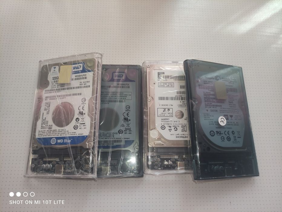 Продаю внешние жёсткие диски 2.5" USB 3.0 разных ёмкостей.