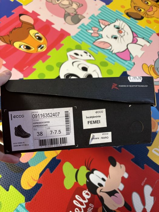 Bocanci de dama Ecco 38
