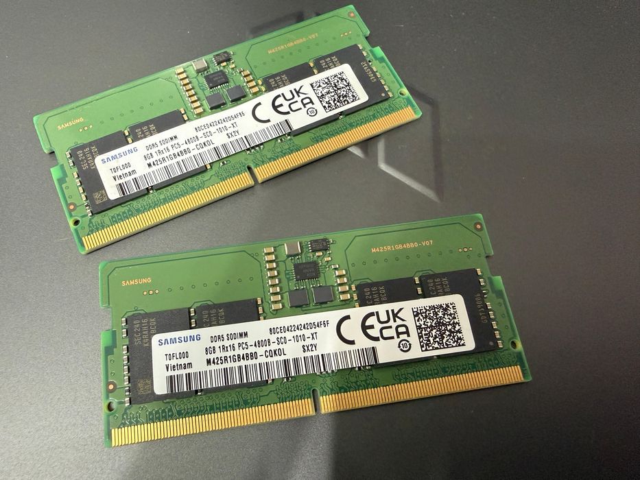 ОЗУ DDR5 16gb 4800мгц