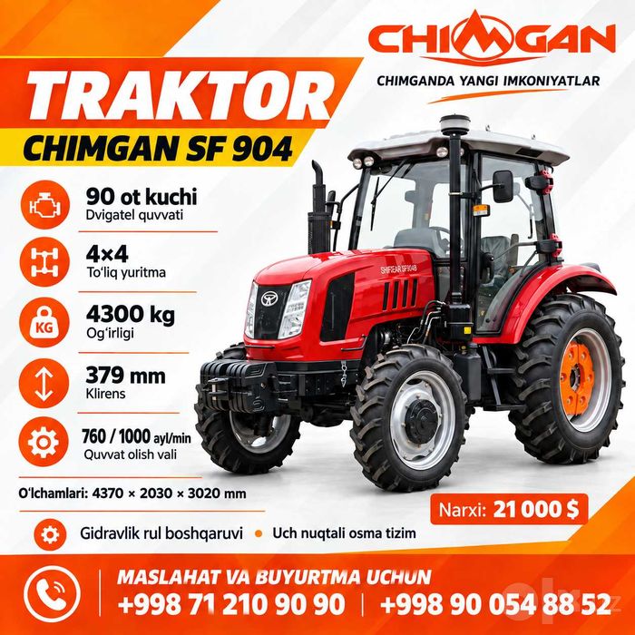 Traktor Chimgan SF 904