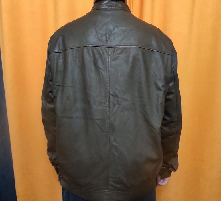 Кожаная куртка Massimo Dutti