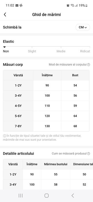 Rochie copii  7-8 Ani