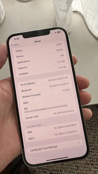 iPhone 12 Pro Max 512 gb