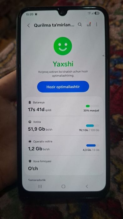 Samsung A15 6. 128 ideal