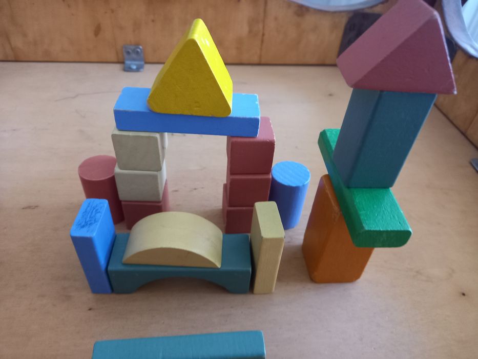 Cuburi de lemn copii