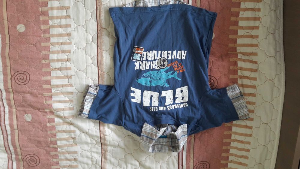 Памучни детски блузи за ръст 110 см.