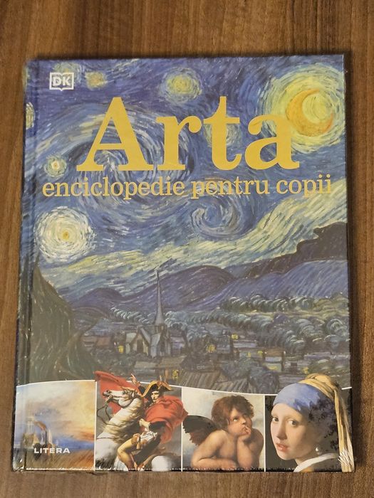 'Arta. Enciclopedie pentru copii", carte noua, in folie