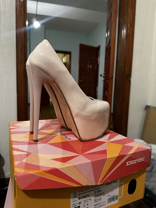 Туфли стильные на каблуке