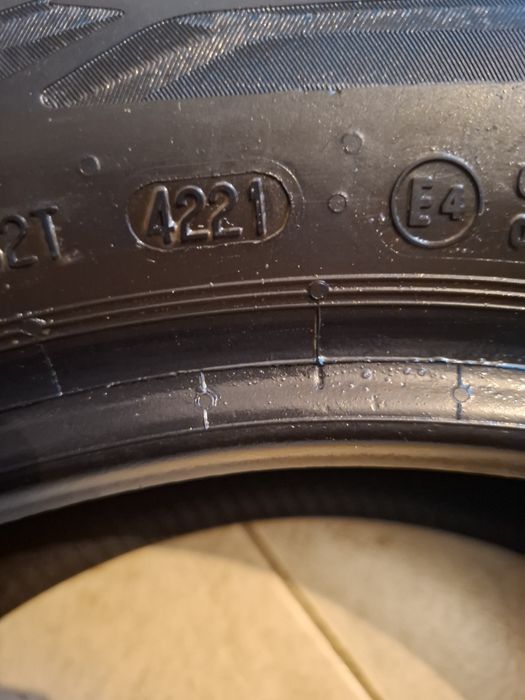 2 Летни гуми Континентал 205/55/16 ДОТ21 6.5мм