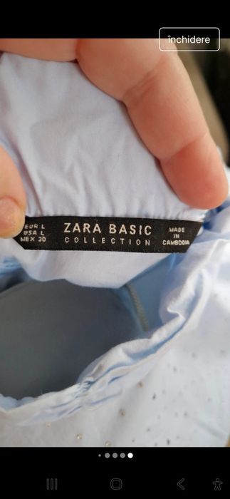 Cămașă mas. L, Zara