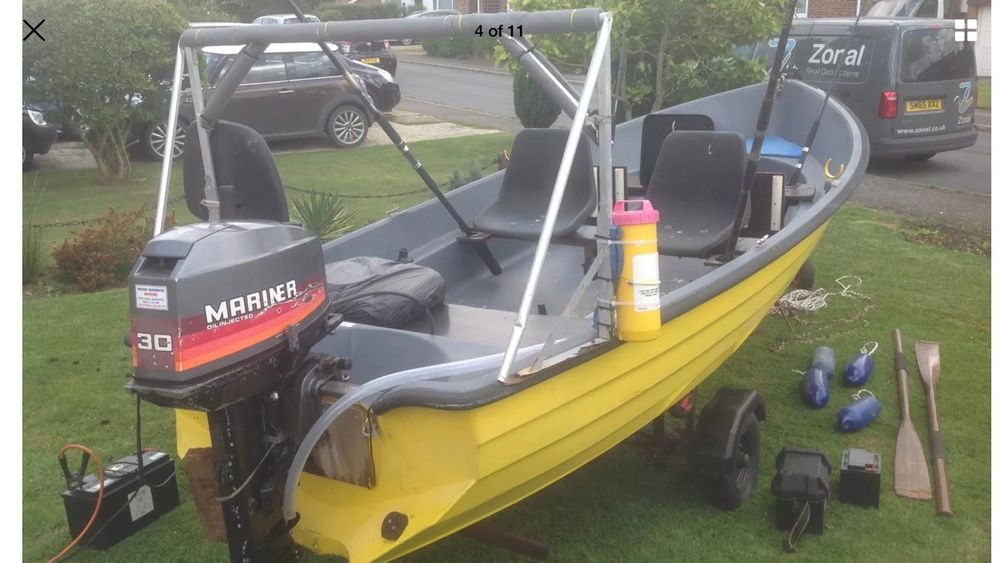 Лодка,двигател,колесар