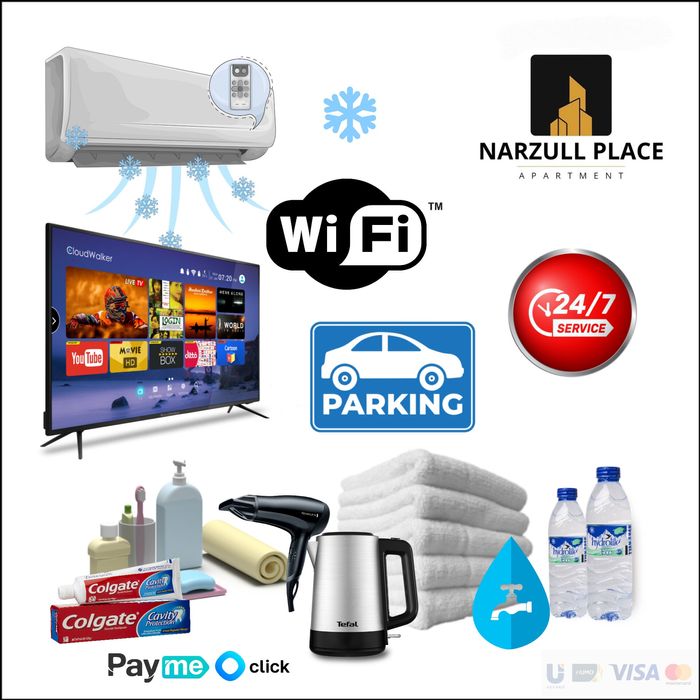 (Без ЗАГС) Alohida Apartamentlar mehmonxona turdagi (Samarkand shahar)