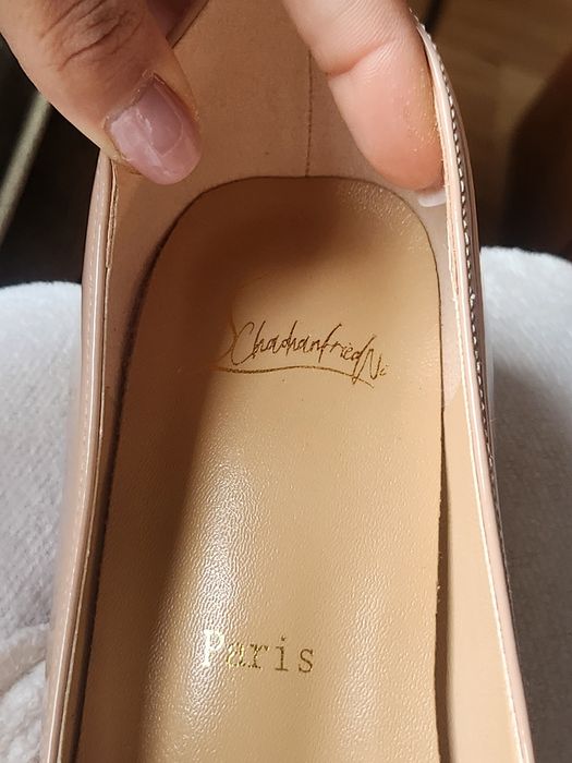 Обувки Christian Louboutin 12см