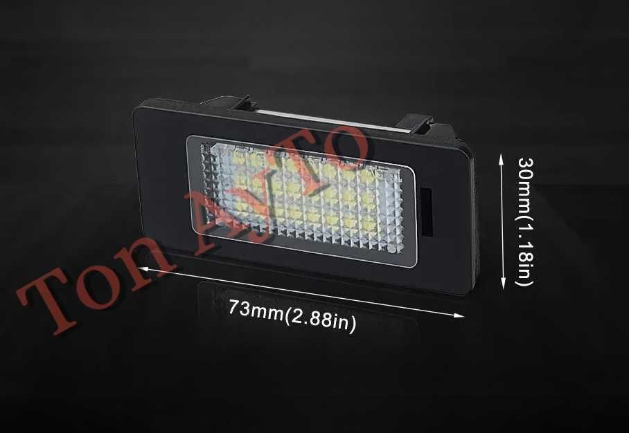 Лед LED Плафони БМВ BMW Е39 Е46 Е60 Е61 Е90 Е91 Е92 Е93 Е82 Е88 F22 F10 F11 F30 F31 F32 F33 F34 F36 F80 F83 X1 X3 X4 X5