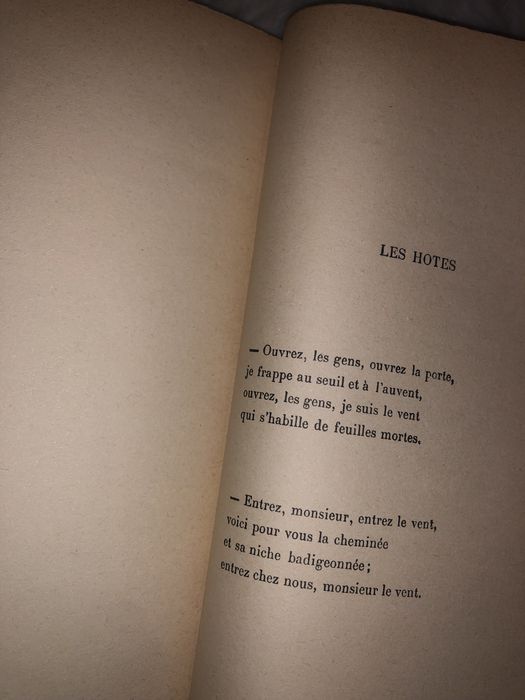 Les visages de la viePoemes Emile Verhaeren carte veche rara franceza