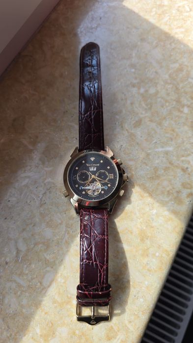 Ceas Yves Camani rubine