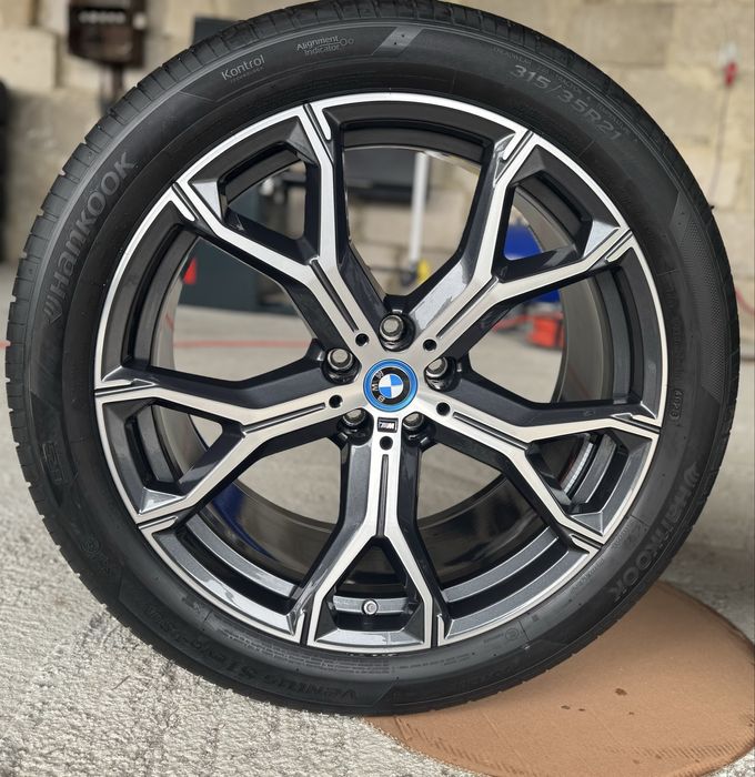 Jante Bmw X5 X6 R21 G05 G06 M741 Noua Originale Hankook de vara 2024