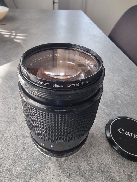 Canon fd 135 mm f2.5