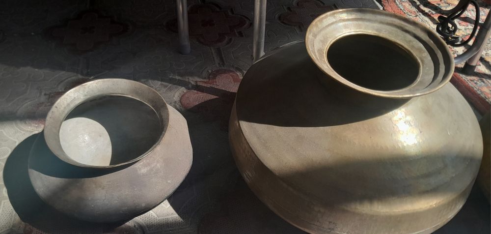 Кувшин Казан   Большой Бронза для Декора !