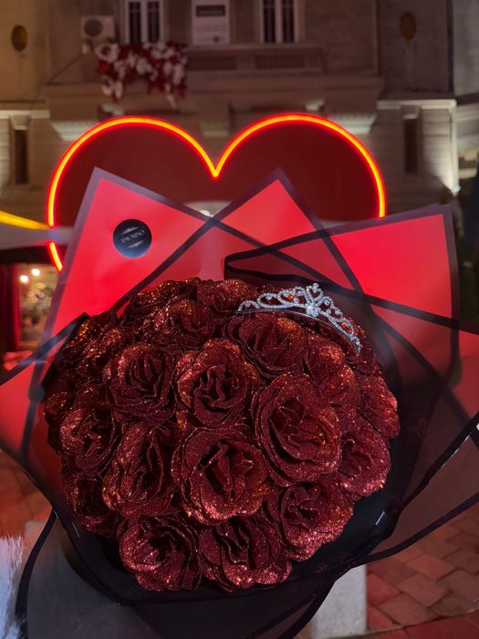 Buchete trandafiri de săpun