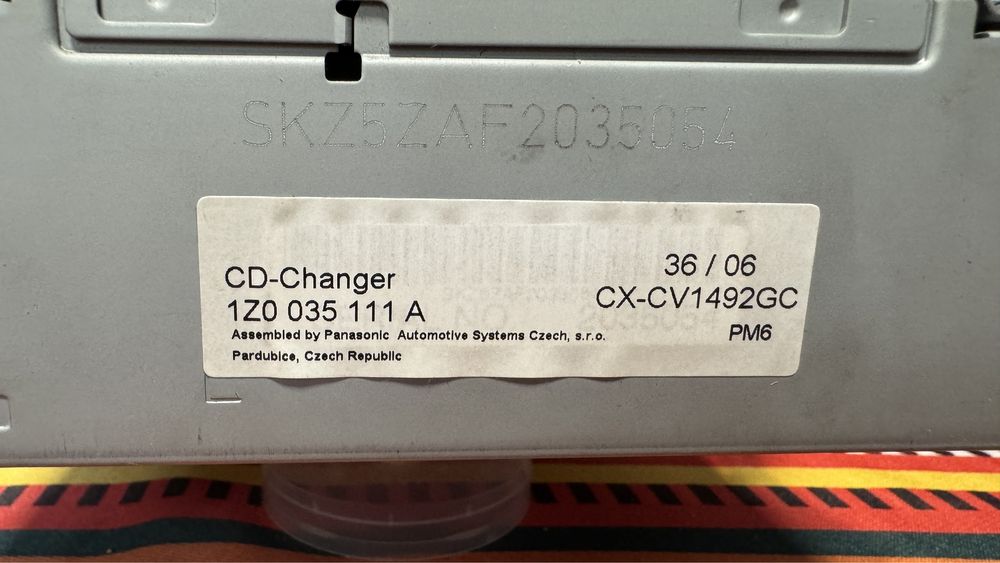 CD Changer за Skoda Octavia 2