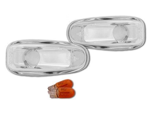 Lampa semnalizare aripa Mercedes Clasa CLK 1997-2000, SLK 1996-2000, Sprinter 1995-2006; Clasa E W210 1995-2003, T2 1994-1995; Vario, VW LT 1996-2005, Vito W638 1996-2003 tuning partea Dreapta+Stanga