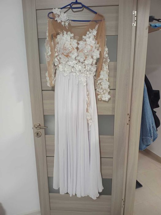 Rochie cununie nunta purtata o singura data