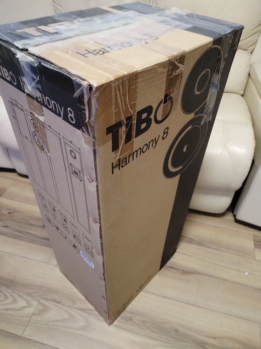 Vand boxe podea Hi Fi Tibo Harmony 8, 200W RMS, cumparate de noi !